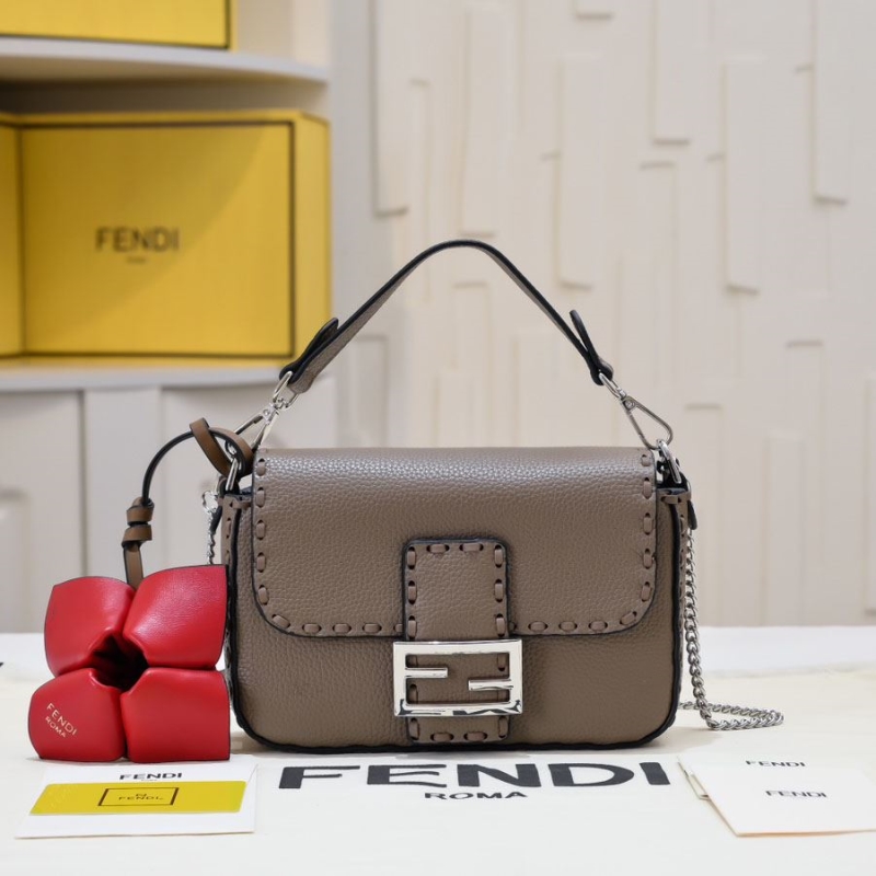 F**di top handle bags